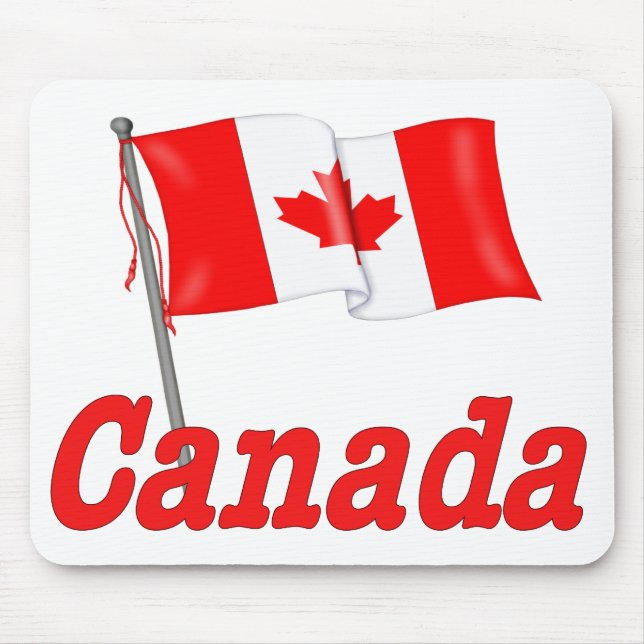 Mousepad Sinalizador de Ondas do Canadá (Frente)