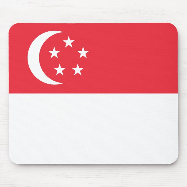 Mousepad Sinalizador de Singapura (Frente)