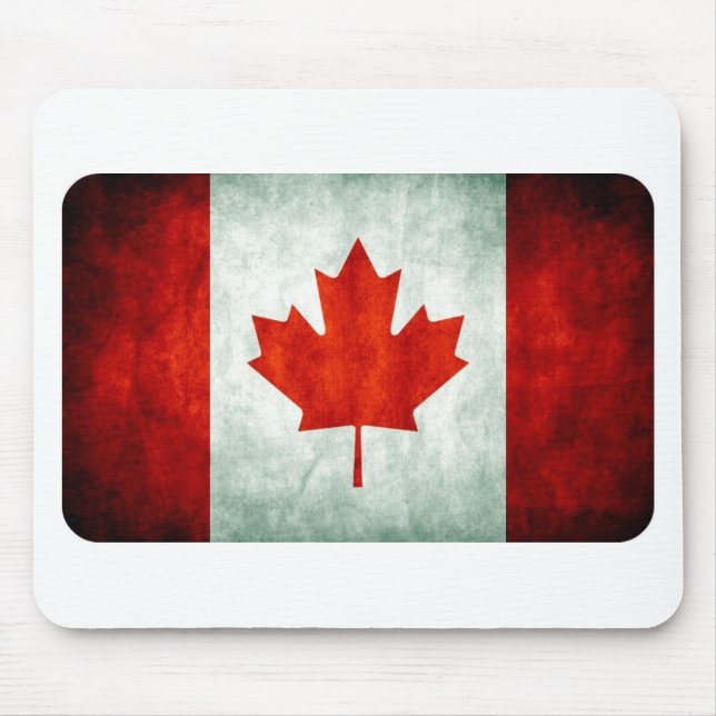 Mousepad Sinalizador do Canadá em apuros (Frente)