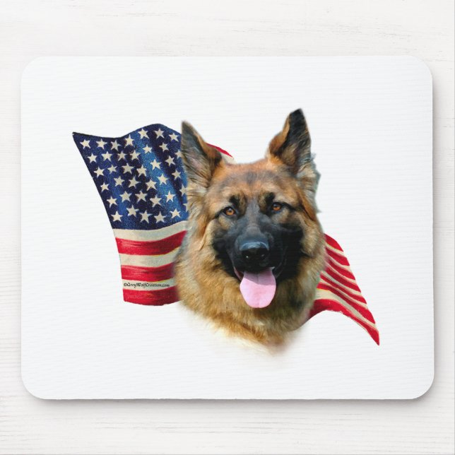 Mousepad Sinalizador do german shepherd (Frente)