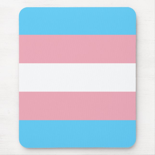 Mousepad Sinalizador do Orgulho Transgênero (Frente)