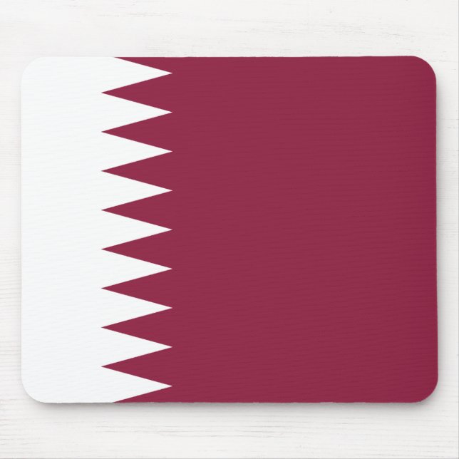 Mousepad Sinalizador do Qatar (Frente)