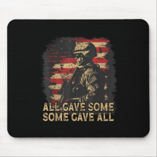 Mousepad Sinalizador Dos Eua Todos Deram Alguns Memórias Da