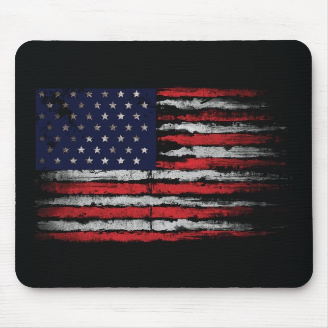 Mousepad Sinalizador Grunge U.S.A (Frente)