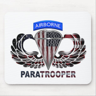 Mousepad Sinalizador Paraquedista Americano Projetado Perso