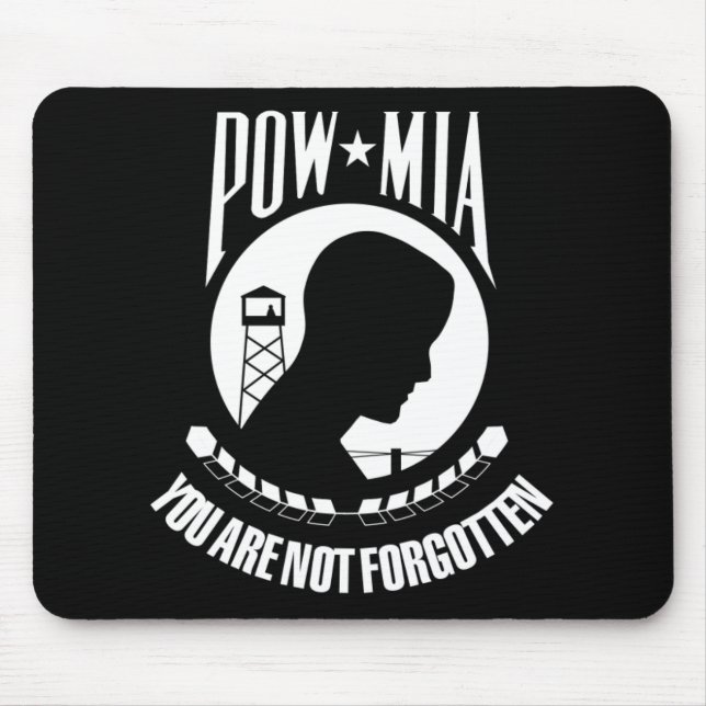 Mousepad Sinalizador POW*MIA (Frente)