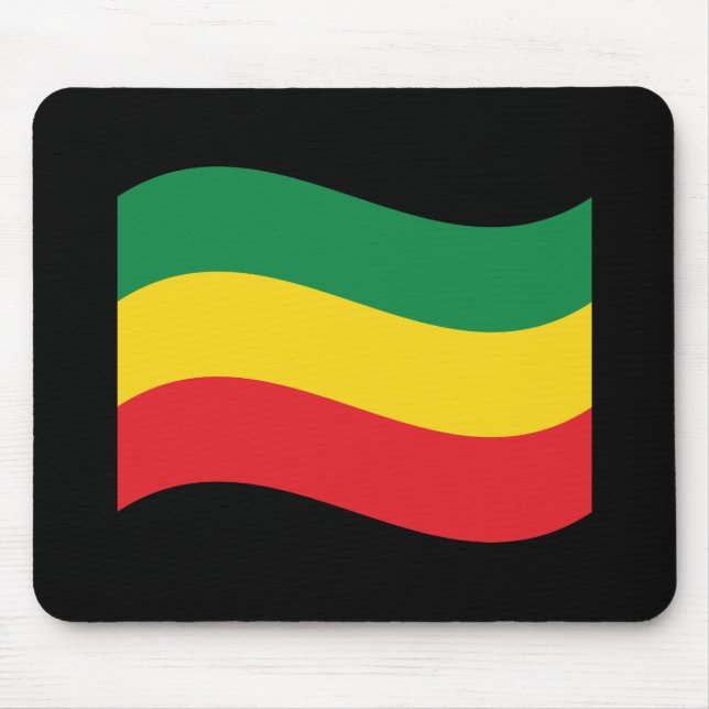 Mousepad Sinalizador Verde, Dourado (Amarelo) e Cores Verme (Frente)