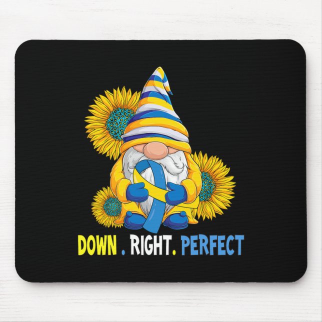 Mousepad Sindroma de Atenção Gnomo Abaixo Perfeito (Frente)