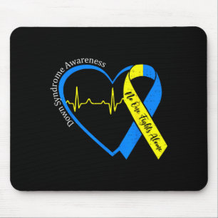 Mousepad Síndrome de down conscientização trissomia 21 home