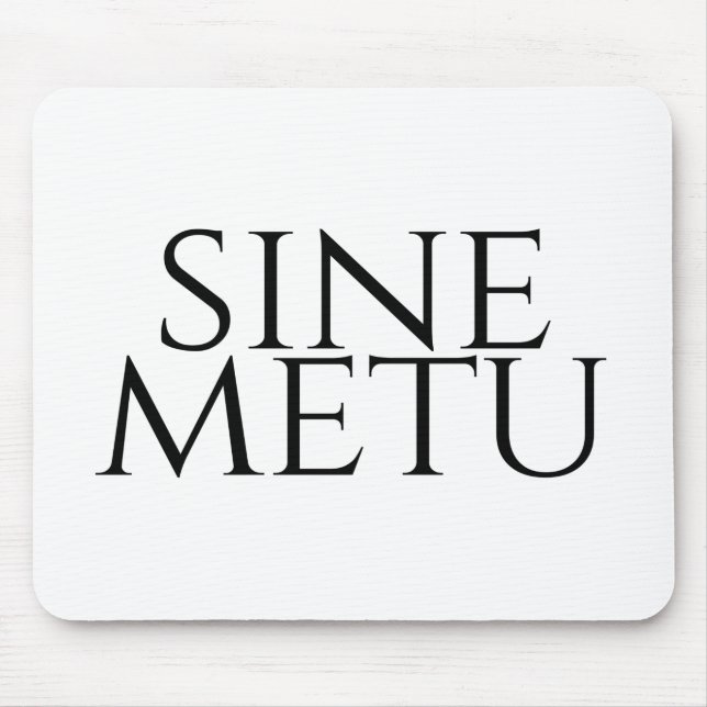 Mousepad Sine Metu - Sem Medo (Frente)