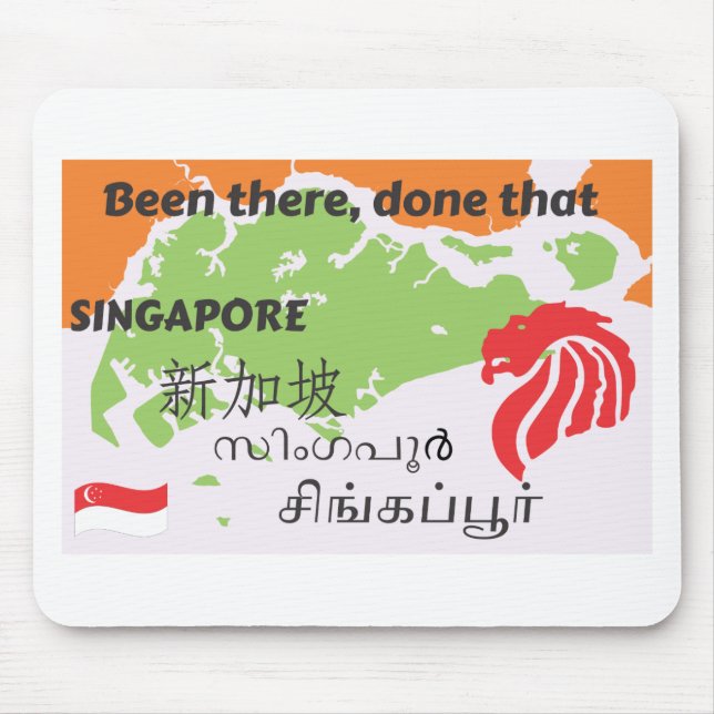 Mousepad Singapura (Frente)