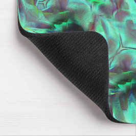 Mousepad Sintonizador cortado, esverdeado a carbono