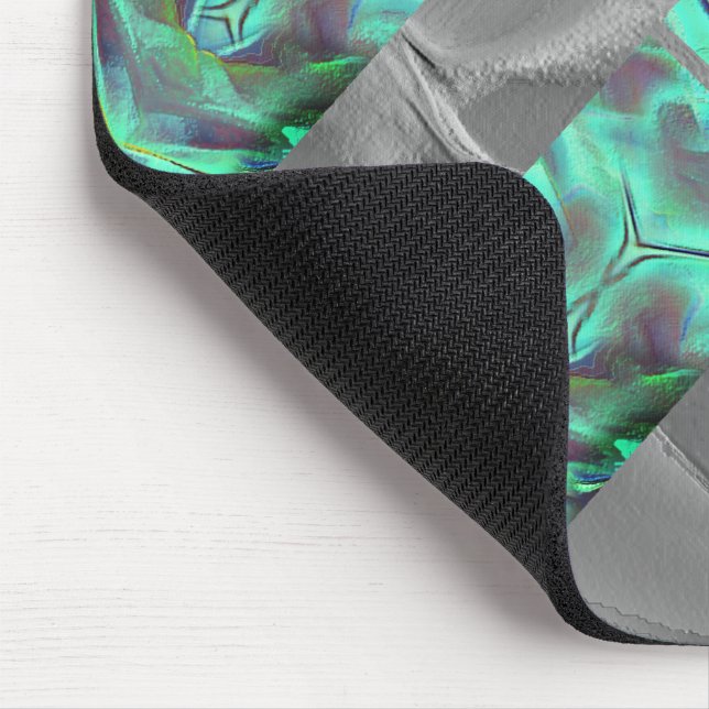 Mousepad Sintonizador cortado, esverdeado a carbono (Canto)