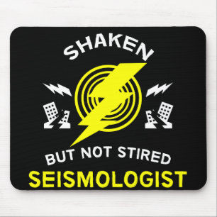 Mousepad Sismologista Sismologia Cientista Geologia M