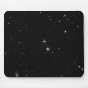 Mousepad Sistema de Anéis de Netuno centenas de galáxias We