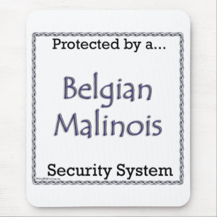 Mousepad Sistema de segurança belga Malinois