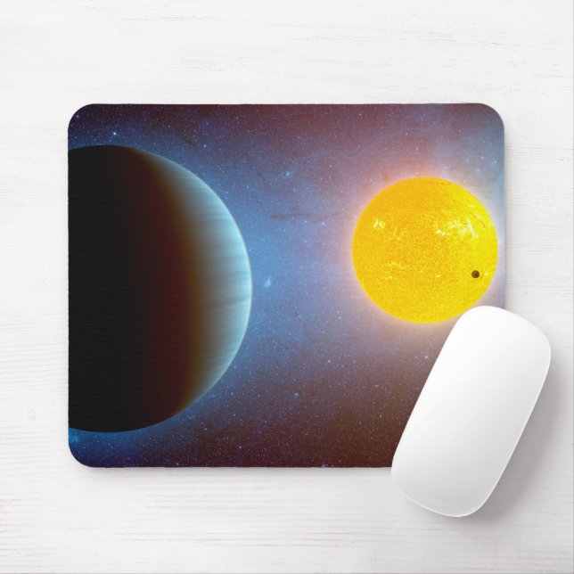 Mousepad Sistema Kepler-10 Star. (Com mouse)