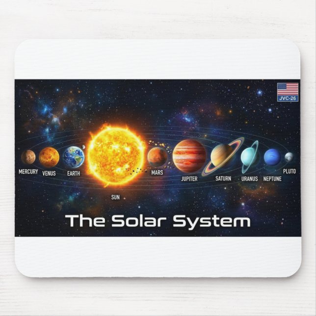 Mousepad Sistema solar (Frente)