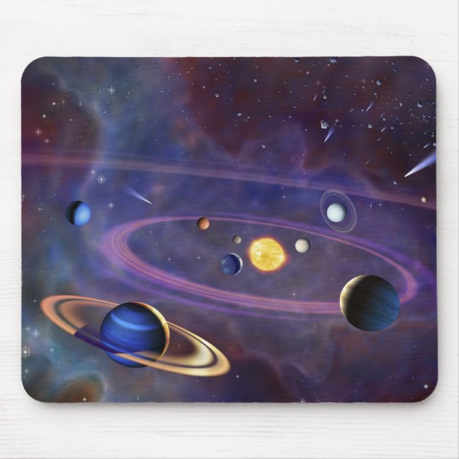 Mousepad Sistema solar (Frente)