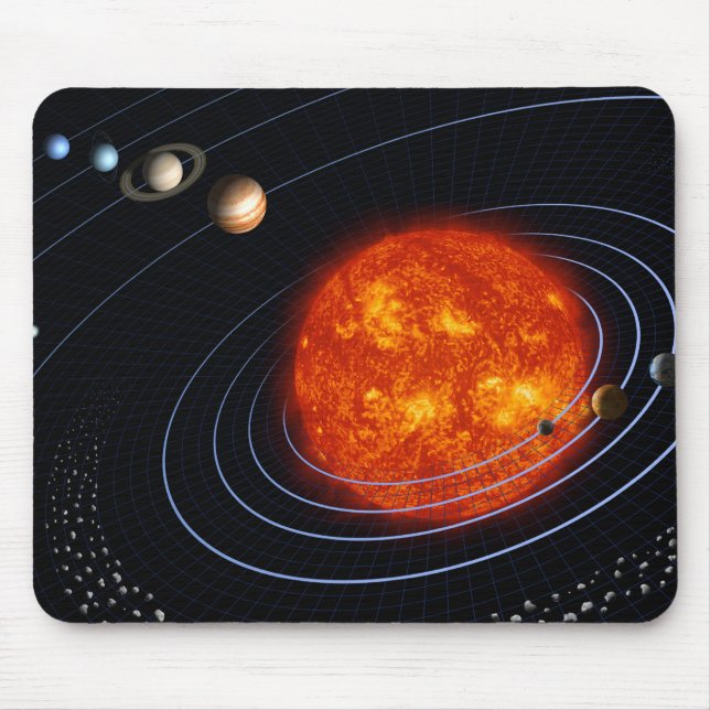 Mousepad Sistema Solar 8 (Frente)