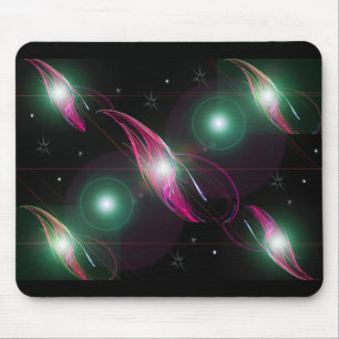 Mousepad Sistema solar da fantasia iluminado