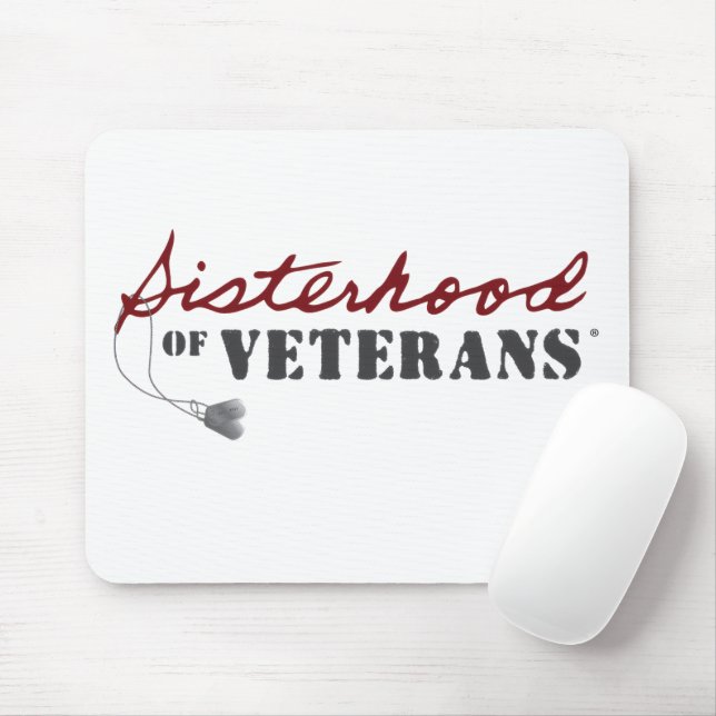 Mousepad Sisters of Veterans Military Pride Design (Com mouse)