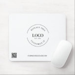 Mousepad Site de logotipo de empresa simples Preto Branco P<br><div class="desc">Apresentando nosso site de logotipo personalizado de negócios Simple Black White Mousepad - um acessório elegante e personalizado que combina perfeitamente a funcionalidade com marcas profissionais. Eleve seu espaço de trabalho com este painel de mouse minimalista, apresentando seu logotipo personalizado em um design preto e branco clássico. Personalize este mouse...</div>