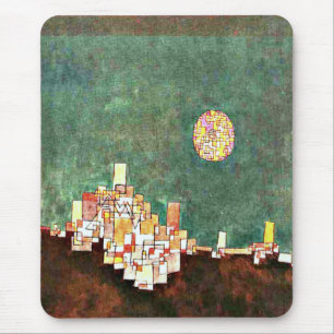Mousepad Site escolhido, famosa pintura de Paul Klee