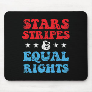 Mousepad Situação e igualdade de direitos 4 de julho Mulher