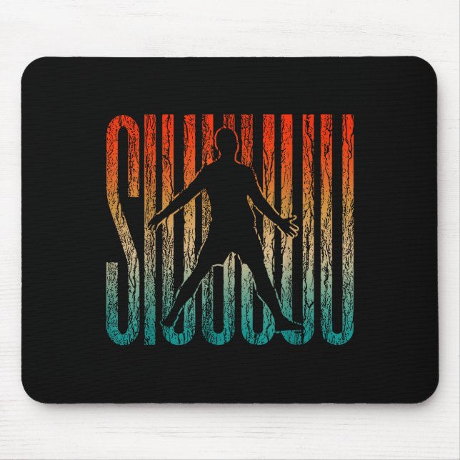 Mousepad Siuuu Funny Soccer Football Boys Men Women Soccer  (Frente)