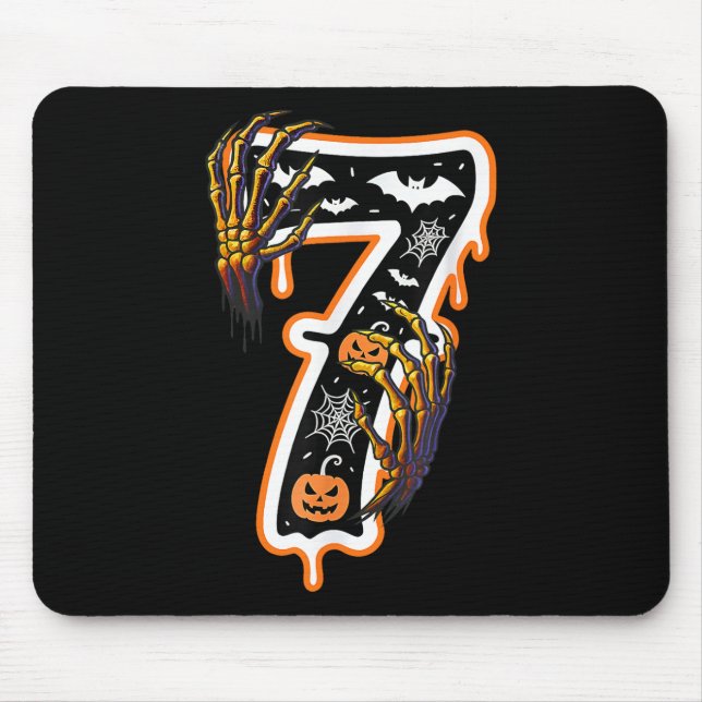Mousepad Six Seven Meme 6 7 67 Halloween Thanksgiving Coupl (Frente)