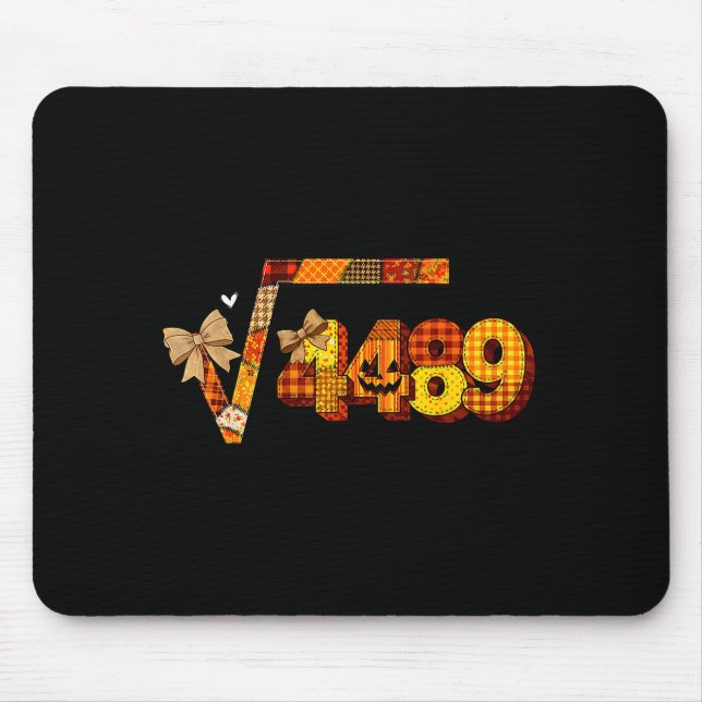 Mousepad Sixty Seven 67 Meme Square Root 4489 Slang Math Te (Frente)