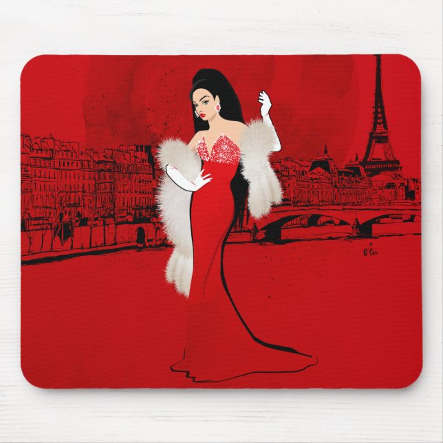 Mousepad Sizzling em Paris (Frente)