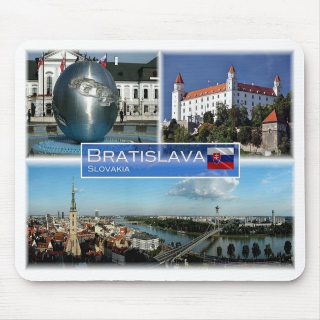 Mousepad SK Eslováquia - Bratislava - (Frente)