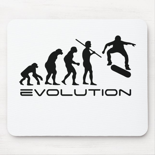Mousepad Skate da evolução (Frente)