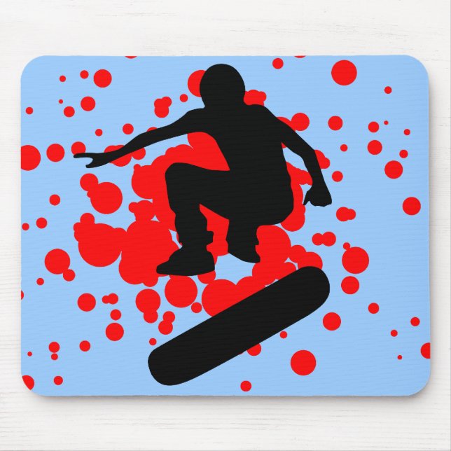 Mousepad skate hi-fi : bolhas: (Frente)