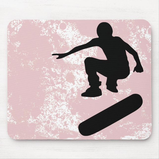 Mousepad skate, silhuetas. (Frente)