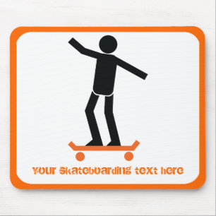 Mousepad Skateboarder no skate personalizado
