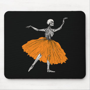 Mousepad Skeleton Ballerina Dance Tutu Dançador de Balés Sp