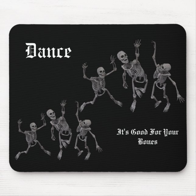 Mousepad Skeleton Dance (Frente)