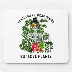 Mousepad Skeleton Girl quando você é Morto, mas Love Pla