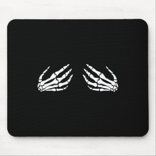 Mousepad Skeleton Mão Dia de as Bruxas engraçado Mama Feste