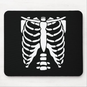 Mousepad Skeleton Shirt Halloween Costume Costume Raiva Ana