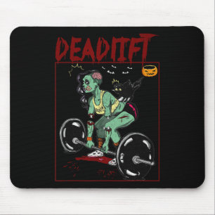 Mousepad Skeleton Weightlifter - Malhação de Trabalho do Cr