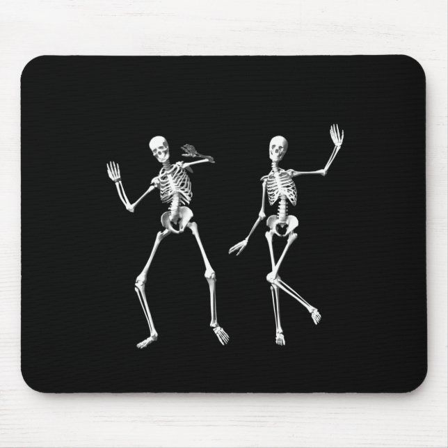 Mousepad Skeletons Dançantes Pad do Mouse (Frente)