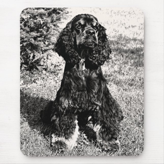 Mousepad Sketch do Cocker Spaniel (Frente)