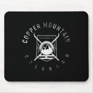 Mousepad Ski Mountain Colorado Skiting Snowboard Ski Wint