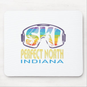 Mousepad Ski Perfect North Indiana Skiing Vacing