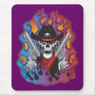 Mousepad Skull fora da lei