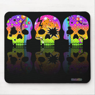 Mousepad - SKULLS POP ART